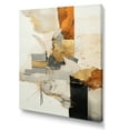 thumbnail image 2 of Designart "Radiant Dreamscape of Yellow Sunset III" Abstract Canvas Wall Art - Modern Yellow Abstract Collages Entryway Wall Art, 2 of 6