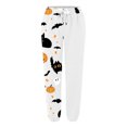 thumbnail image 4 of WILLBEST Pantalones Deportivos Casuales para Mujer, Cómodos, con Estampado de Halloween, Cintura Elástica Suave, para Uso Diario, para Otoño E Invierno. Extra Grande, 4 of 4