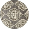 thumbnail image 3 of Art Carpet 841864103045 4 x 6 ft. Arabella Collection Medallion Woven Area Rug, Gray, 3 of 4