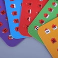 thumbnail image 4 of 5pcs Bingo Game Card Easy-Read With Sliding Windows Reusable Logical Thinking Ability Game Bingo Board Game Party Gift, 4 of 11