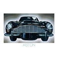 thumbnail image 2 of Frontline 18x13 Black Ornate Wood Framed with Double Matting Museum Art Print Titled - The Aston, 2 of 4