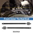 thumbnail image 3 of Kit de 2 Pcs de Extremos de Barra de Dirección Interior Delanteros para Toyota Matrix 2003-2008 No.EV424, 3 of 7