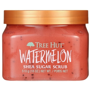 Tree Hut Watermelon Shea Butter Sugar Body Scrub, 18 oz