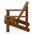 thumbnail image 4 of Furinno Tioman Small Hardwood Adirondack Patio Chair in Teak Oil, 4 of 6