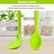 thumbnail image 3 of 6 Pieces Small Multicolored Silicone Spoons Nonstick Kitchen Spoon Silicone Serving Spoon Stirring Spoon For Kitchen Cooking Baking Stirring Mixing To, 3 of 5