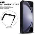 thumbnail image 4 of for Samsung Galaxy Z Fold5 Wallet Case with S Pen Holder, Double Magnetic Clasp with Kickstand Phone Case Cover with ID Card Slots for Samsung Galaxy Z Fold 5 SKB Black, 4 of 18