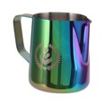 thumbnail image 4 of Jarra Para Espuma De Café Taza Para Espumar Jarra De Espuma De Leche Jarra De Acero Inoxidable 350 Ml Taza De Vapor Con Escala Para Hacer Café Colorido ANGGREK Vistoso, 4 of 8