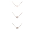thumbnail image 4 of Collar Colgante Jumpingount tema Constelaciones Símbolo único Amistad elegante para amantes Festival Regalos Oro rosa Acuario, 4 of 6