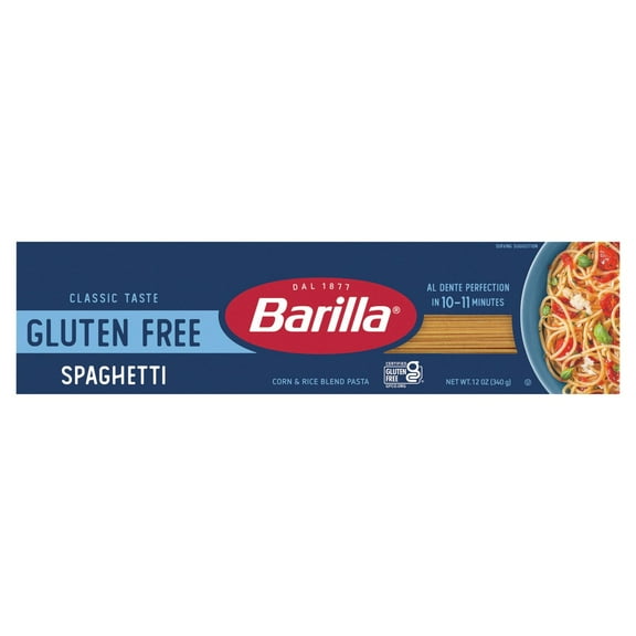 2 Pack - Barilla Pasta Spaghetti Gluten Free 12 oz Package May Vary