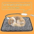thumbnail image 2 of Pet Electric Heating Pad for Dogs and Cats With Anti-bite Steel Cord Waterproof Adjustable Dog Warm Bed Mat Heated Pet-Good quality, 2 of 5