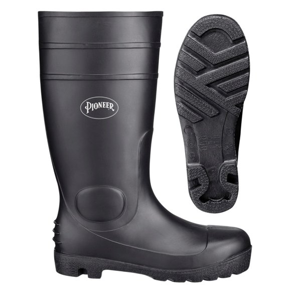 1011 PVC Plain Toe Boot