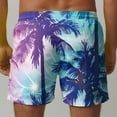 thumbnail image 6 of HAOTAGS Men's Quick Dry Swim Trunks Swimsuits Hawaiian Loose Fit Beach Shorts with Pockets Multicolor Size XL, 6 of 6