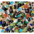 thumbnail image 2 of Assorted Glass Beads for Jewelry Making, DIY Lamp Work, Arts and Crafts, and Decorative Hobby Artistry, Colorful Crystal Assortment Bulk Mix, 4-18mm, One Pound, 2 of 3