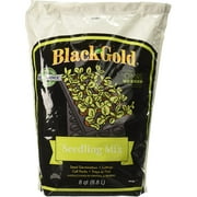 SunGro Black Gold Seeds & Cutting Seedling Germination Mix, 8 Quart Bag (4 Pack)