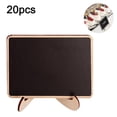 thumbnail image 2 of 20 Pack Mini Chalkboards Signs with Liquid Chalk Marker, Small Wooden, 2 of 5