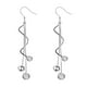 thumbnail image 1 of Electroplated colgante de joyería Pendientes de cuentas de estilo de moda Pendientes largos, 1 of 6