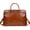 Brown, variant on Laptop Messenger bag: work Briefcase 13.3 15.6 inch designer handbag