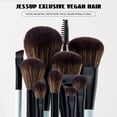 thumbnail image 2 of Juego de brochas de maquillaje Jessup T501, 6 piezas, fibra vegana de doble cara, 2 of 8