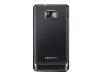Samsung Galaxy S II - 3G smartphone / Internal Memory 16 GB - microSD slot - OLED display - 4.27" - 800 x 480 pixels - rear camera 8 MP - noble black