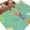 Green, variant on Area Rugs 2.7'x5', Spring Easter Carpet for Living Room Bedroom Dining Room, Bunny Colorful Eggs Floral Beige Throw Kitchen Rugs Non Slip Washable Rectangle Indoor Outdoor Rugs