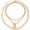 Gold Coin, variant on Gold Layered Necklaces for Women Chunky Silver Necklace Coin Paperclip Stacked Necklace Trendy Statement Jewelry
