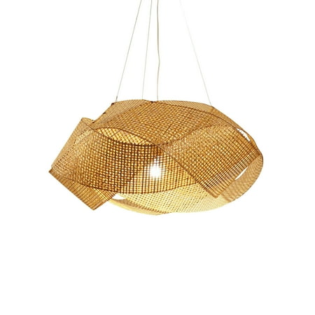 

OUKANING Bamboo Pendant Lamp Handmade Ancient Chinese Style Chandelier