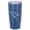 Blue/ Blue, variant on Elanze Designs 20 oz Stainless Steel On the Go Insulated Travel Tumbler With Push Top Lid, Coach Definition Word Cloud Blue