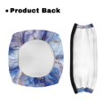 thumbnail image 3 of HELLHERO Marble Pattern Seat & Backrest Cover Set and Walker Seat Cushion Cover for Unisex Anti-Slip Cover for Dust Proof, 3 of 7