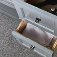thumbnail image 4 of Pemberly Row 48" Traditional Wood Bathroom Cabinet with Top/Sink in Gray, 4 of 9