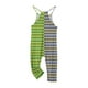 thumbnail image 5 of Odeerbi 5-14 Años Niñas Verano Mono Color Bloque Rayas Camisola Romper Primavera Casual Transpirable Cómodo Monos Correa Bib Pantalones Generales Traje de Juego, 5 of 8