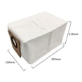 thumbnail image 2 of Bolsa de polvo para fregona con filtro de cepillo lateral principal para Xiaomi Mijia B101cn Dreame, 2 of 5