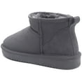 thumbnail image 4 of Women Cow Suede Leather Mini Snow Boots Winter Casual Warm Faux Fur Lined Ankle Outdoor Boots, 4 of 8