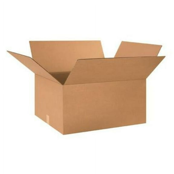 Box Partners Corrugated Boxes 24" x 20" x 12" Kraft 10/Bundle 242012