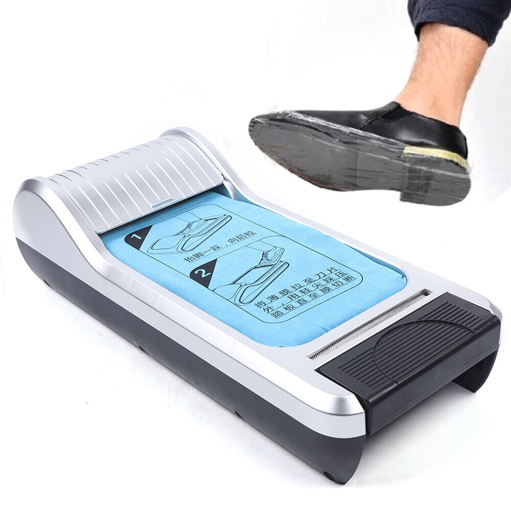 TFCFL Automatic Shoe Cover Dispenser Shoe Membrane Dispenser w/ 600PCS Shoe Film Cover