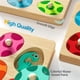 thumbnail image 5 of Rompecabezas Montessori Toy EDUJOY de madera con forma de huevo de dinosaurio de 1 a 2 años, 5 of 7