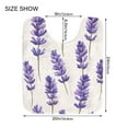 thumbnail image 5 of Yayeee Bath Rug for Bathroom Floor Non Slip Rectangle Fluffy Soft Absorbent Mat, 16"x24", Lavender Pattern, 5 of 7