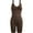 Coffee, variant on POP CLOSETS Women's Slip Full Body Shapewear Tummy Control Bodysuits Seamless Thigh Slimmer One Piece Butt Lifter Jumpsuit