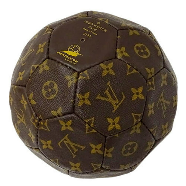  Louis Vuitton, Pre-Loved Monogram Canvas World Cup Soccer Ball,  Brown : Luxury Stores