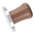 thumbnail image 2 of Wood Handle Coffee Tamper Stainless Steel Press Detachable Flat Base Coffee Powder Hammer for Home Shop Gift, 2 of 8