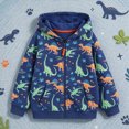 thumbnail image 3 of Gerichy Toddler Boys Pullover Hoodie Cartoon Print Sweatshirt Kids Long Sleeve Winter Shirt 2T-7T, 3 of 7