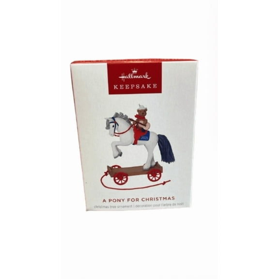 Hallmark 2025 Keepsake A Pony for Christmas Ornament New with Box