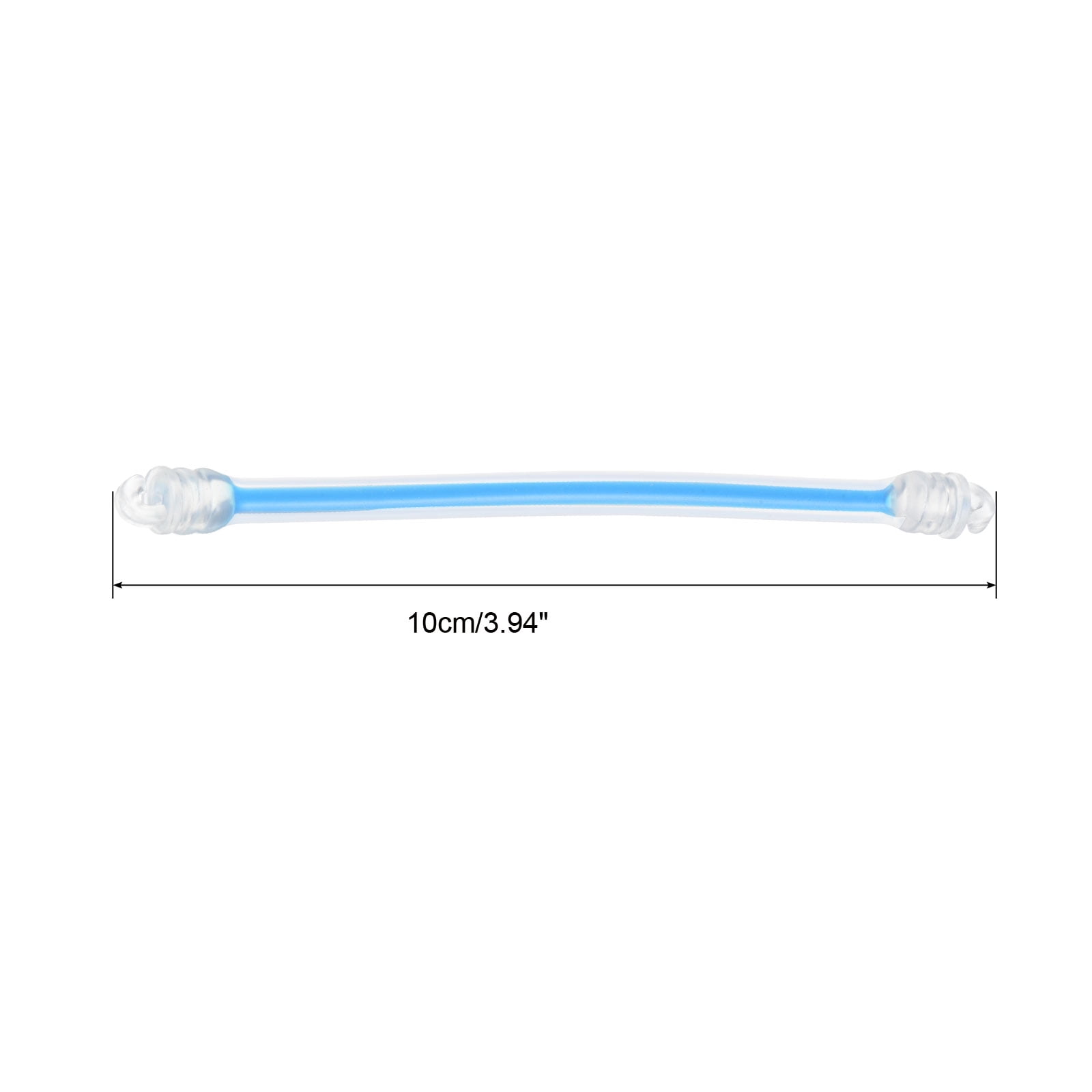 Unique Bargains Tennis Vibration Dampeners, 4 Pack Racquet String Damping Blue