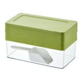 thumbnail image 1 of Pisexur Batería de cocina Máquina para hacer cubitos de hielo (2023), moldes para cubitos de hielo, hielera para refrigeradores domésticos pequeños, rejilla de hielo para la cocina del hogar, 1 of 5