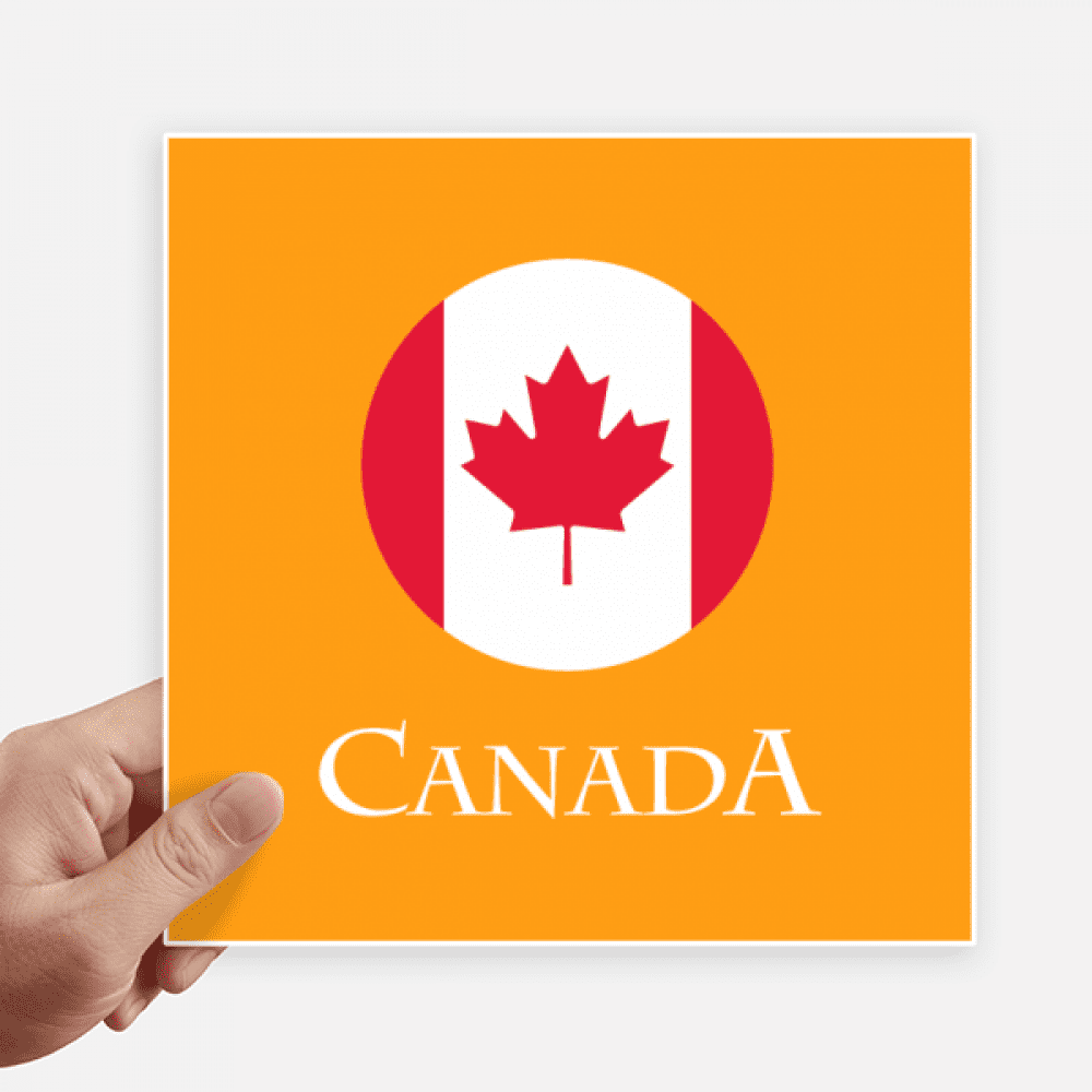 Canada North American Maple Vancouver Sticker Tags Wall Picture Laptop