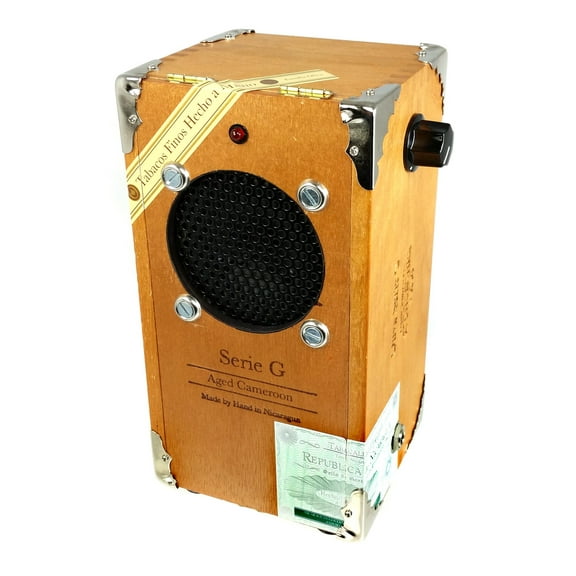 Cigar Box Amplifier KIT with Wooden Cigar Box, Hardware and How-To Guide!