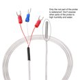 thumbnail image 4 of Unique Bargains PT100 RTD Temperature Sensor Probe Three-wire System 100cm(3.3ft), 4 of 4