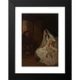 thumbnail image 2 of Antoine Johannot 18x24 Black Modern Framed Museum Art Print Titled - Esmeralda and Quasimodo (19th Century), 2 of 5