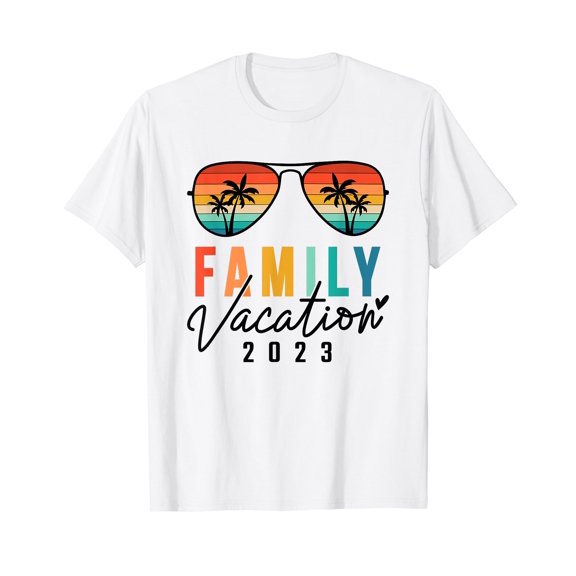 Family Vacation 2023 Beach Summer Matching for Men Women Kid T-Shirt