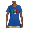 thumbnail image 2 of Wild Bobby, Italian Soccer Its Coming to Rome, Sports, Women Graphic Tee, Royal, Medium, 2 of 4