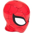 thumbnail image 2 of Marvel Spiderman Ceramic Coin Bank – Kids Décor Money Saving Piggy Bank, 2 of 6